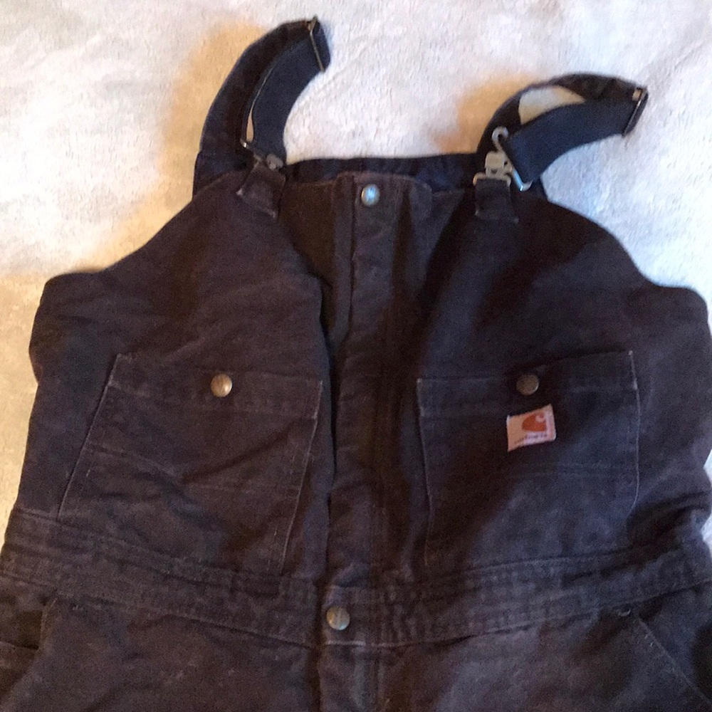 Insulated Carhartt Duck Bibs Overalls